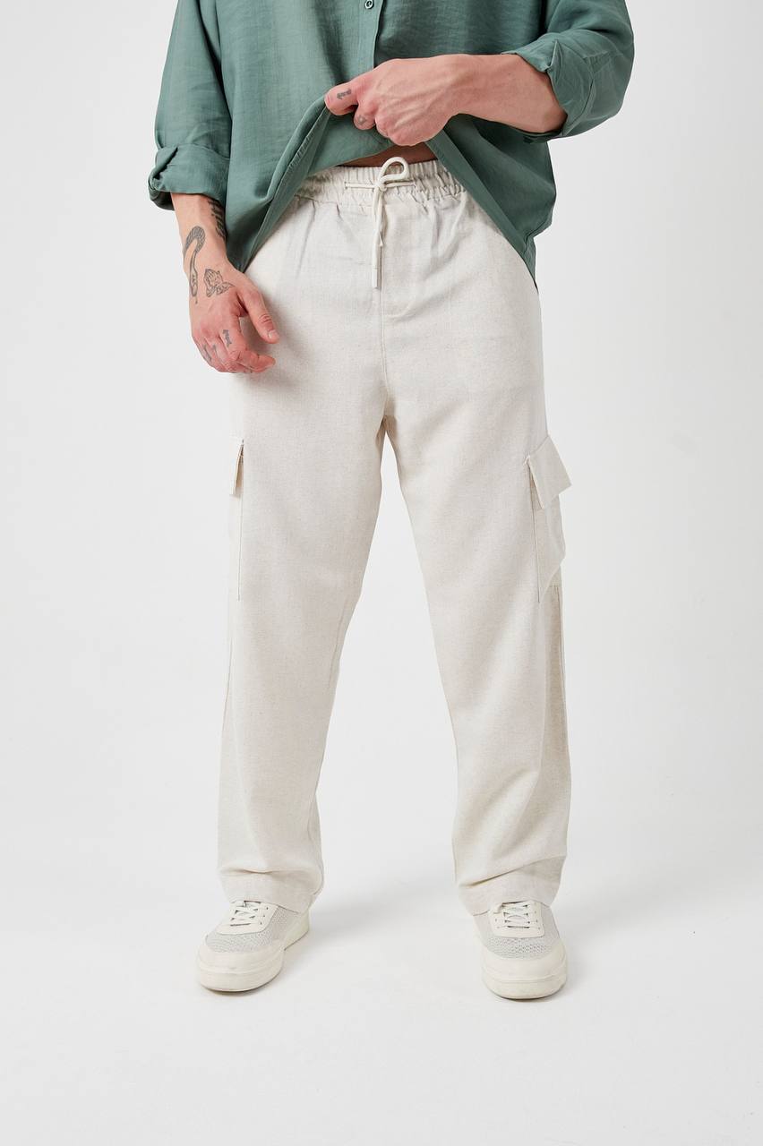 KETEN KARGO CEP PANTOLON