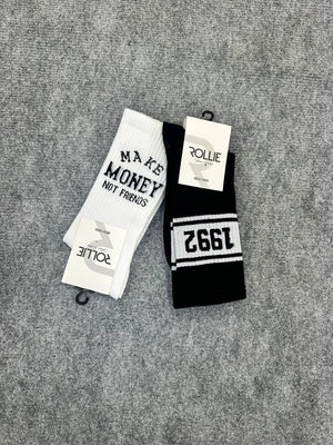 Money ve 1992 - 2'Li Unisex Çorap