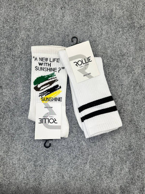 Sunshine ve Line - 2'Li Unisex Çorap