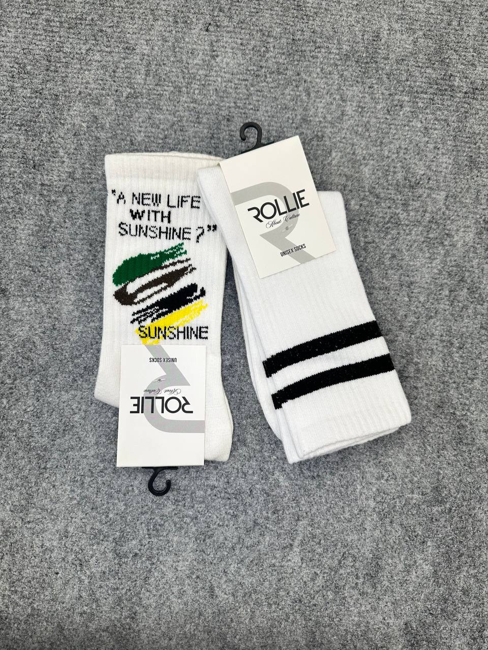 Sunshine ve Line - 2'Li Unisex Çorap