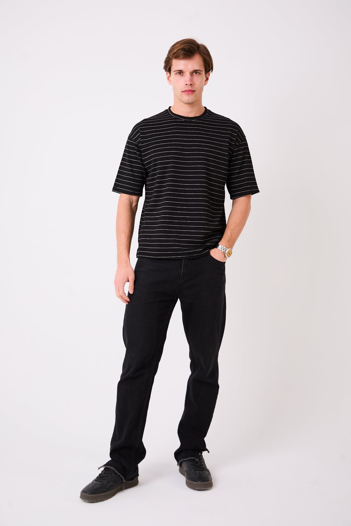 ÇİZGİLİ OYSHO T-SHIRT