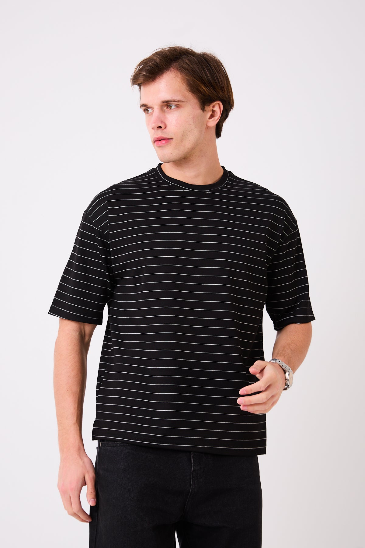 ÇİZGİLİ OYSHO T-SHIRT