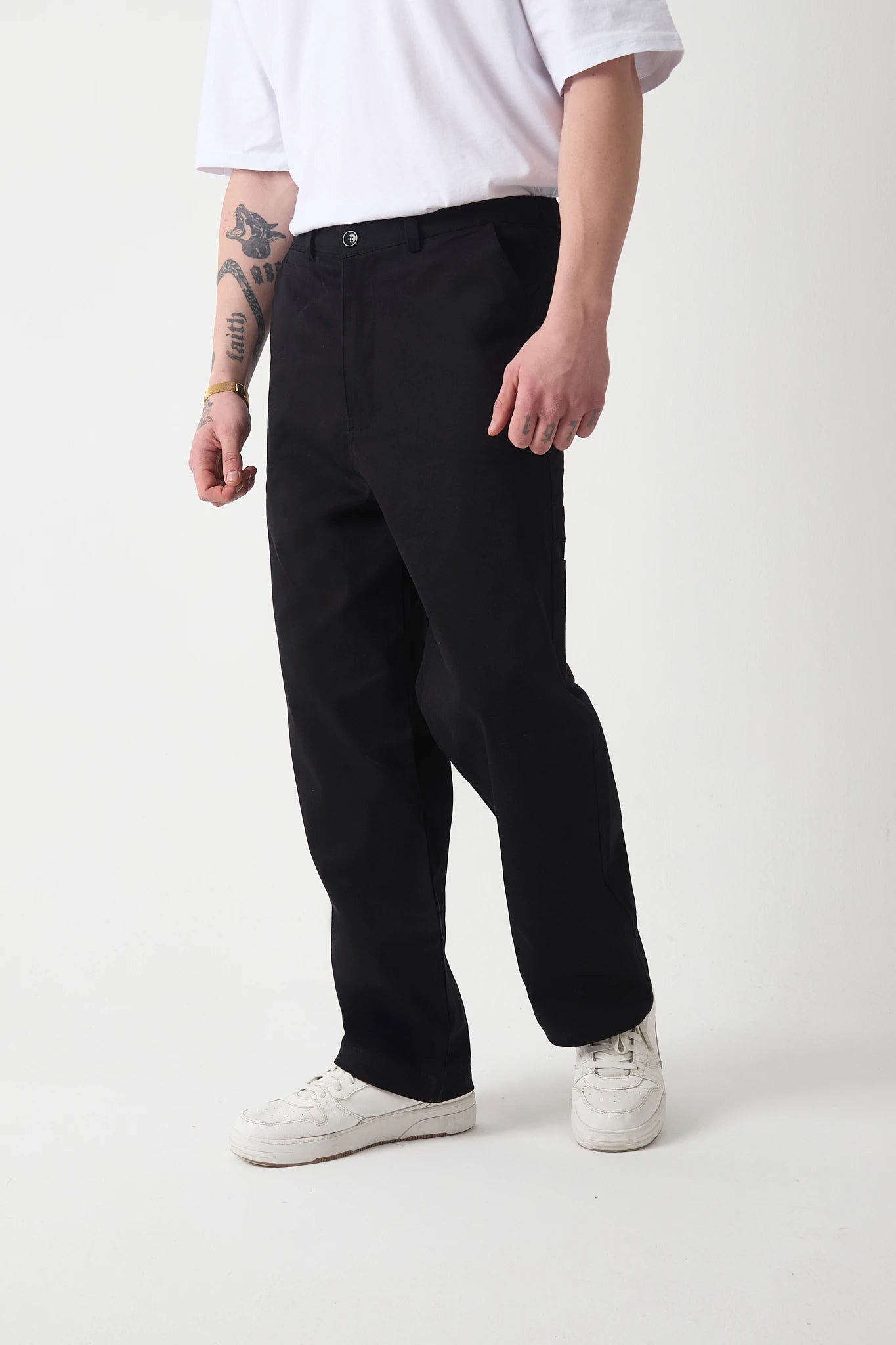BAGGY GABARDİN PANTOLON