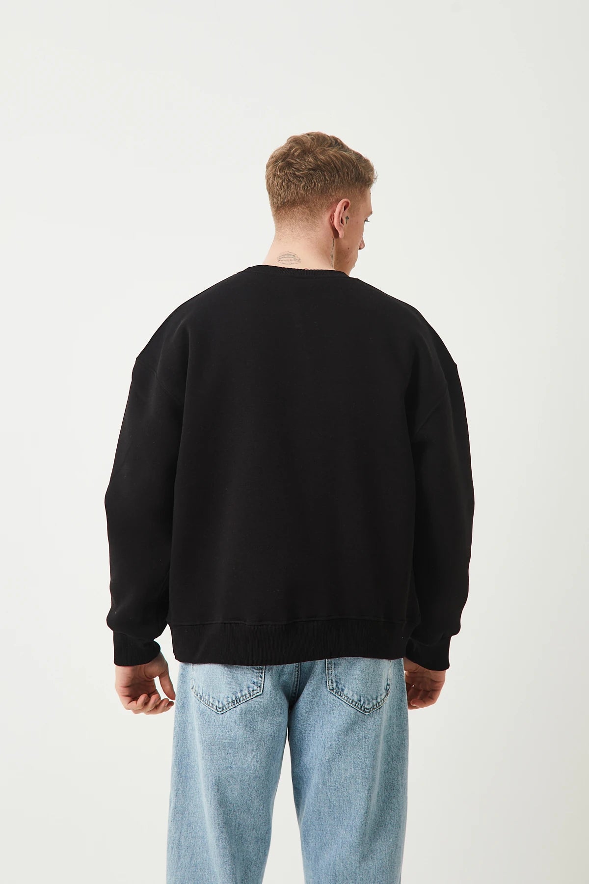 ŞARDONLU OVERSIZE SWEATSHIRT