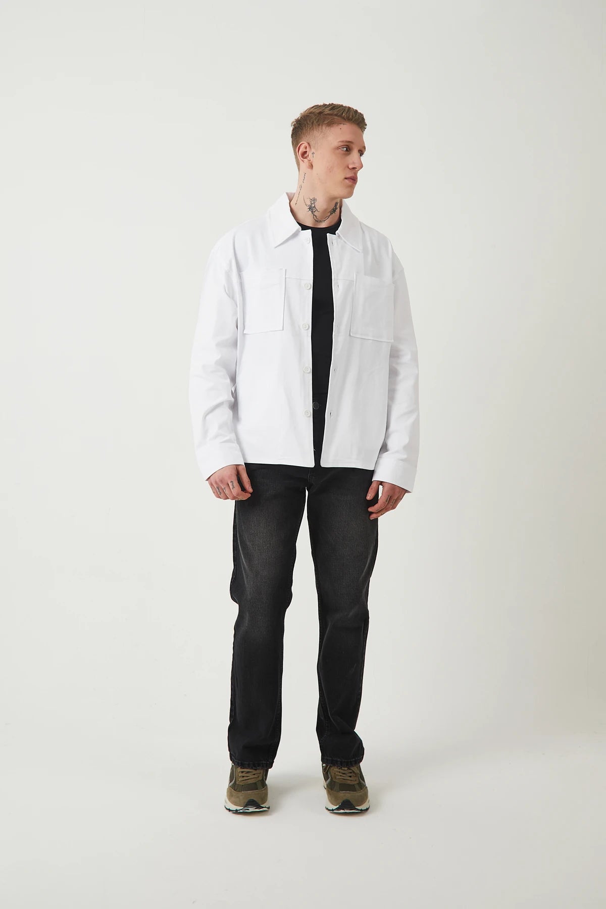 OVERSIZE GABARDIN MEVSIMLIK CEKET